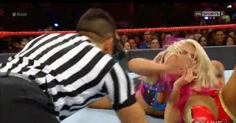 WWE DIVAS SLIPS on Twitter: "Alexa Bliss Nip Slip Raw 7/3/17