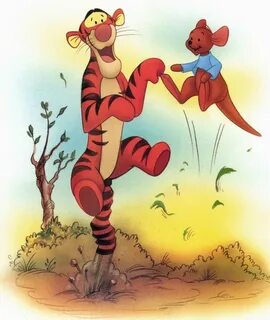 Tigger & Roo Winnie the pooh pictures, Tigger and pooh, Winn