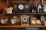 Old Clocks For Sale at Seattle Antiques Market 1400 Alaska. 