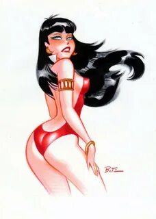 Calvin's Canadian Cave of Coolness: Vampirella By Bruce Timm