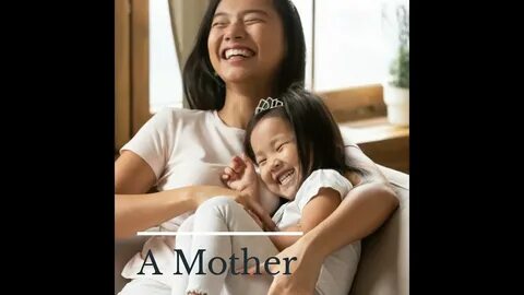 Young asian mother