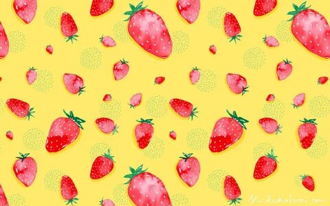 Strawberry Watercolor Wallpapers - Wallpaper Cave