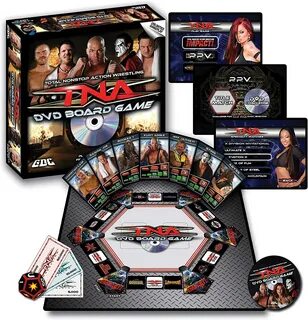 TNA Denver Mall Wrestling DVD Board Game