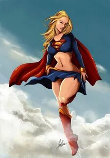 Sexy Animated Supergirl