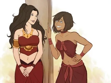 Fire Nation outfits are 🔥 : TheLastAirbender Korrasami, Korr