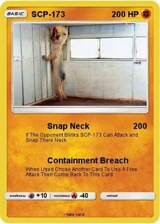 Pokémon SCP 173 152 152 - Snap Neck - My Pokemon Card