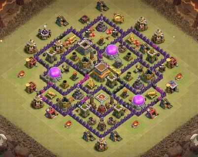 Copy The Best Base Clash of Clans Layouts Town Hall - 8 TH