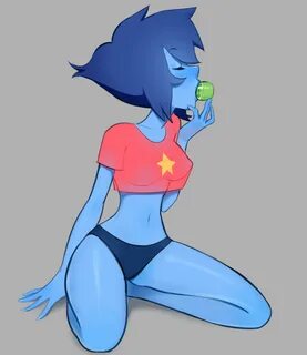 Yaoi pinup lapis lazuli (steven universe)+peridot (steven un