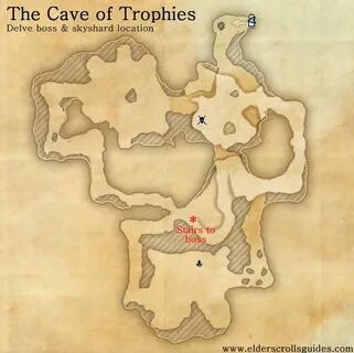 The Cave of Trophies delve map Elder Scrolls Online Guides