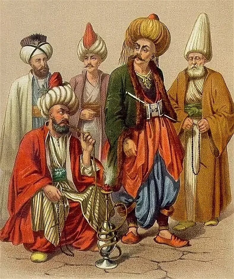 Ottoman Janissaries (conscripted soldiers) were divided into