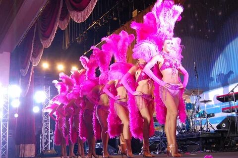 Showgirls Showgirls Showgirls all the Pink Feathers of Premi