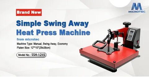Source 29x38cm swing sublimation transfer T-shirt heat press
