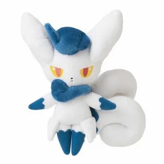 Male Meowstic Constrain Pokemon Plush Toy Stuffed Animal Sof