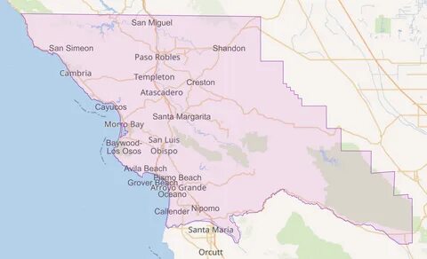 File:San Luis Obispo County Travel Map.png - Wikimedia Commo