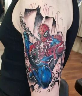 Top 30 Best Spiderman Tattoos for Men Cool Spiderman Tattoos