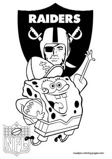 Raiders Football Coloring Pages Mclarenweightliftingenquiry