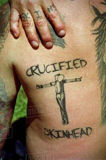 Skinhead Cross Tattoo * Half Sleeve Tattoo Site