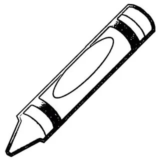 Crayon Clipart Black And White Free - ideas 2022