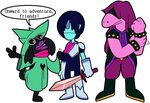 Now the whole party is muppets. God help us all. Deltarune U