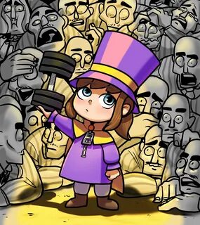 image A Hat In Time, Turn Blue, Cartoon Crossovers, Game Character Design, ...
