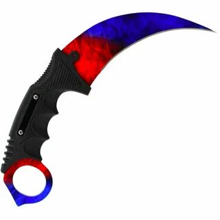 Real Karambit Marble Fade Ice & Fire 791