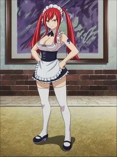 Red Hair Waifu's on Twitter: "1. Bunny Outfit 😏 2. Maid Outf