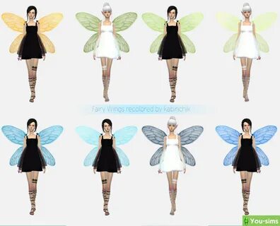 Скачать Крылья феи от kabinchik к Sims 4 - You-sims