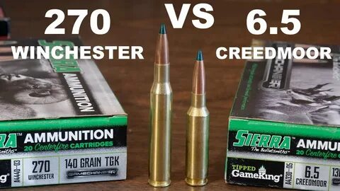 6.5 Creedmoor Versus 270 Winchester - YouTube Music