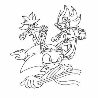 Sonic Riders Coloring Pages - Coloring Home