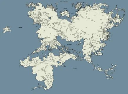 24 полных карты Средиземья (с Югом и Востоком) - Odi profanu