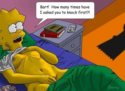 Simpsons-Lisa-Simpson se masturba Los Simpsons XXX ComicsPor