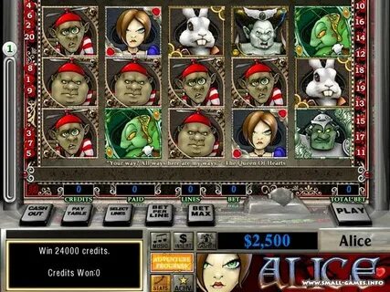 Reel Deal Slot Quest: Alice in Wonderland - скачать бесплатн