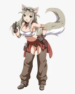 Lily The Fox Mechanic Anime, HD Png Download - kindpng