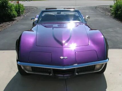 1971 Corvette Convertible in Purple Metallic Corvette conver