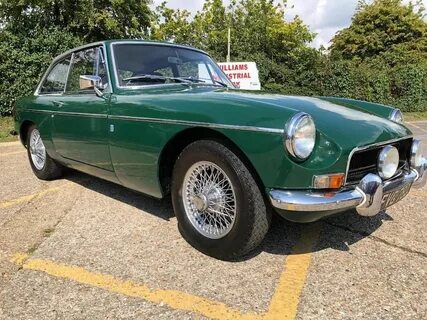 1970 MGB GT. British racing green. Wire wheels. Ready to go.