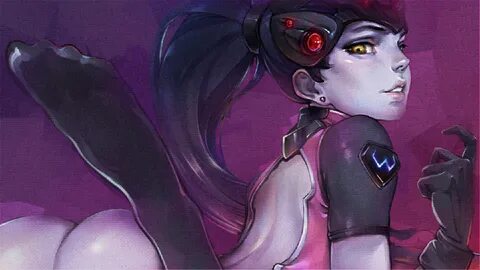 Wallpaper : ilustrasi, pantat, kaki, Widowmaker Overwatch, S