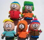 South park plush Doll Toy Cartman, Kyle, Butter, Kenny, Stan