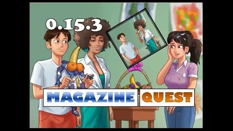 Summertime Saga Magazines Quest 0.16.1 Miss Ross Making Coll
