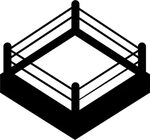 Download Boxing Vector Ring - Wrestling Ring Clipart - Full 