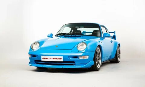 Riviera Blue Porsche 993 RS Clubsport "Evocation" Looks Unde