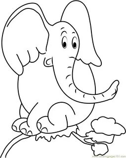 #coloring #elephant #horton #pages #2020 Check more at https