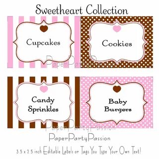 candy labels templates - Besko