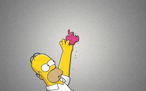 Homer Simpson Apple Wallpapers Wallpaper 1920 × 1080 Bart Si