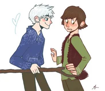 jack frost and hiccup hijack frostcup hiccup x jack frost ja