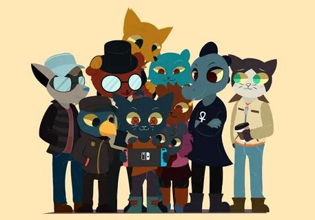 Night in the Woods by MelakDX Night in the wood, Furry art, 
