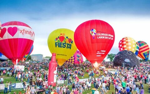 Colorado Springs Labor Day Lift Off 2022 - Dates Hot air bal