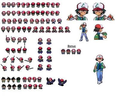 Gráficos - *Necesito un sprite de Ash! Whack a Hack Foro!