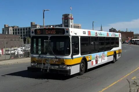 File:MBTA route 90 bus on Mystic Avenue, April 2017.JPG - Wi