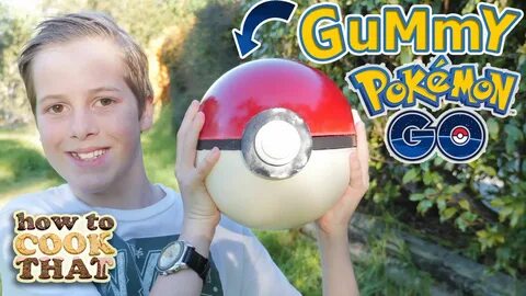 POKEMON GO GIANT GUMMY POKEBALL How To Cook That Ann Reardon