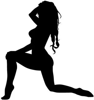 Naked Silhouette Woman